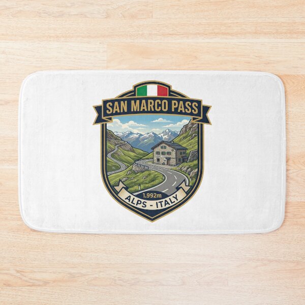 Item preview, San Marco Pass – Passo San Marco – Scenic Alpine Motorcycle Route designed and sold by enzoade.