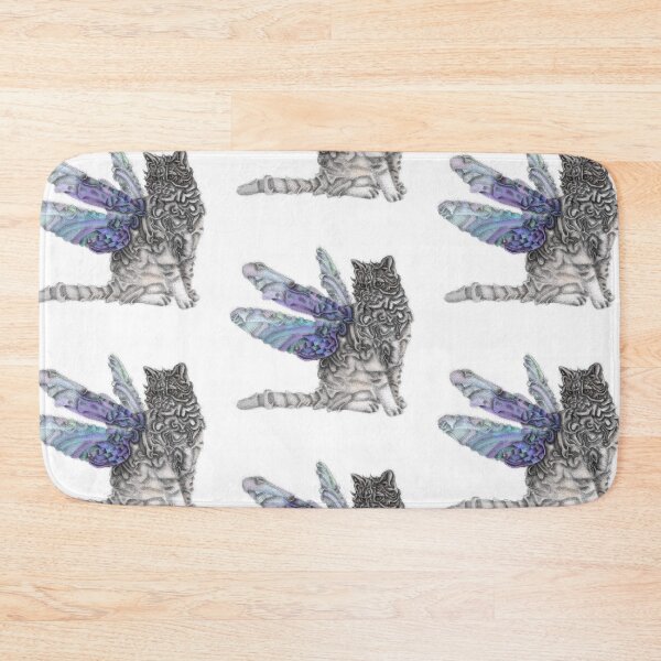 Item preview, Cat with wings designed and sold by liquid-print.