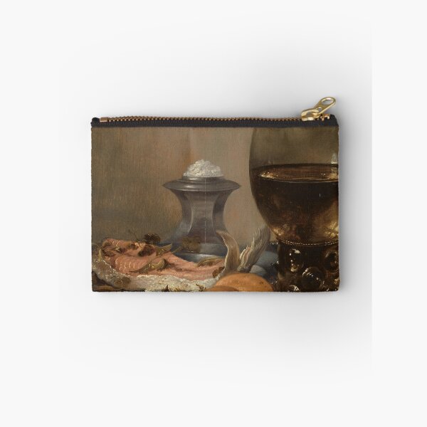 Item preview, Moody Wine & Bread Still Life Painting: Kitchen Art Print designed and sold by SavageVision.