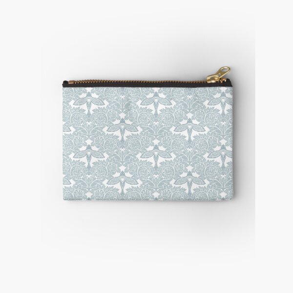 Item preview, Arts and Crafts Acanthus Damask with Dove - Calming Blue designed and sold by dreamprint.