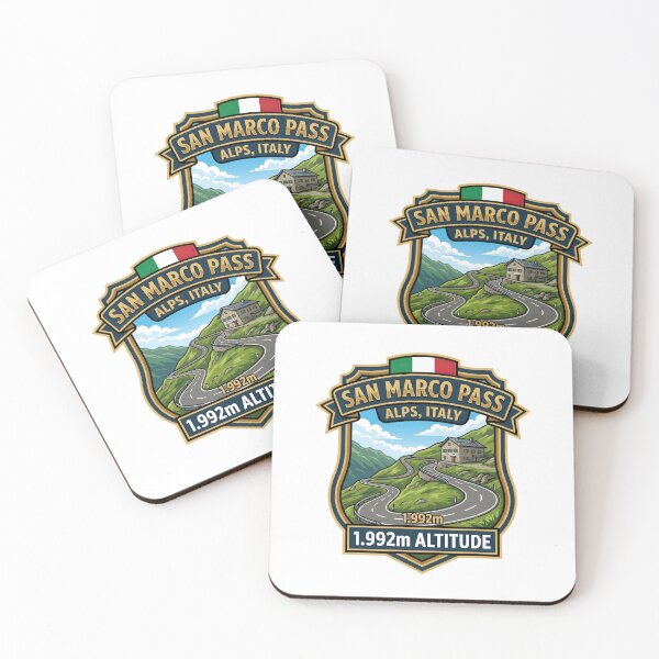 Item preview, San Marco Pass – Passo San Marco – Italian Alps Road Trip Design designed and sold by enzoade.