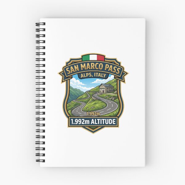 Item preview, San Marco Pass – Passo San Marco – Italian Alps Road Trip Design designed and sold by enzoade.
