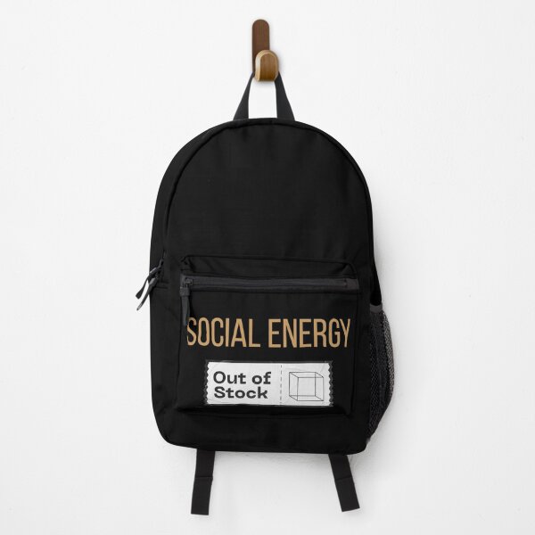 Item preview, Social Energy Out of Stock – Social Battery Humor Shirt designed and sold by HubCreates.