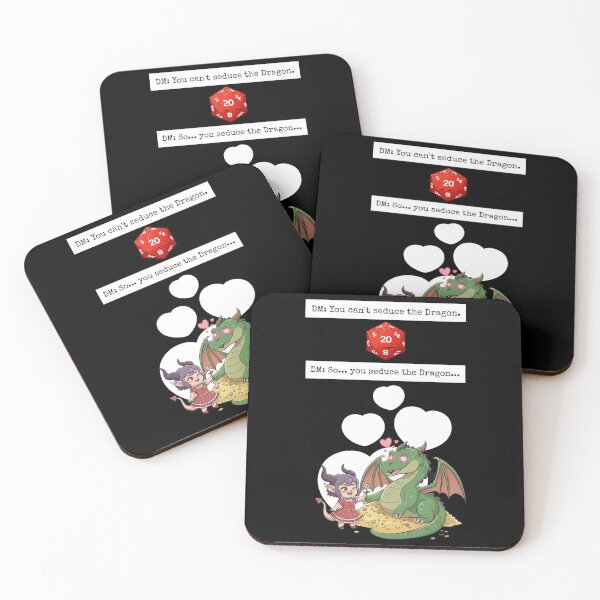 Item preview, You Can't Seduce The Dragon Funny D&D designed and sold by Sword In The Sand.