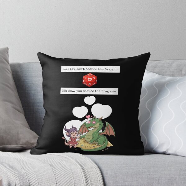 Item preview, You Can't Seduce The Dragon Funny D&D designed and sold by Sword In The Sand.
