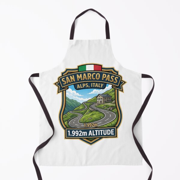 Item preview, San Marco Pass – Passo San Marco – High Mountain Motorcycle Pass designed and sold by enzoade.