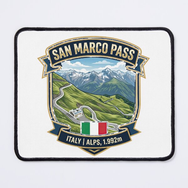 Item preview, San Marco Pass – Passo San Marco – Legendary Alpine Biker Route designed and sold by enzoade.
