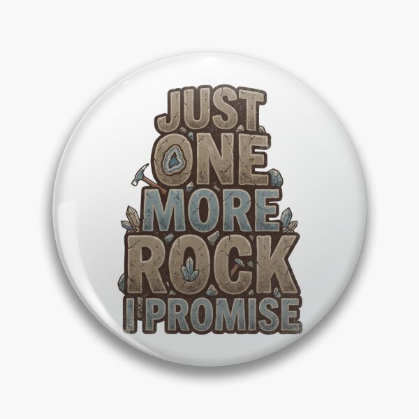 Item preview, Just One More Rock Typography designed and sold by SignumShop.