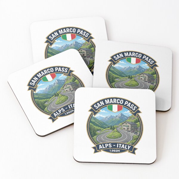 Item preview, San Marco Pass – Passo San Marco – Italian Alps Motorcycle Road designed and sold by enzoade.