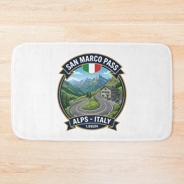 Item preview, San Marco Pass – Passo San Marco – Italian Alps Motorcycle Road designed and sold by enzoade.