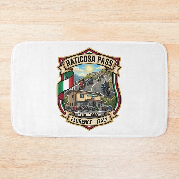 Item preview, Raticosa Pass – Passo della Raticosa – Iconic Apennines Biker Pass designed and sold by enzoade.