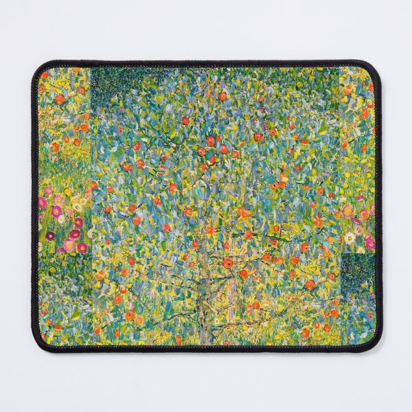 Item preview, Apple Tree by Gustav Klimt: Lush Orchard Fine Art Poster designed and sold by artofuniverse.