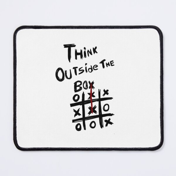 Item preview, Think outside box shadowy art print designed and sold by Lineesh Kumar.