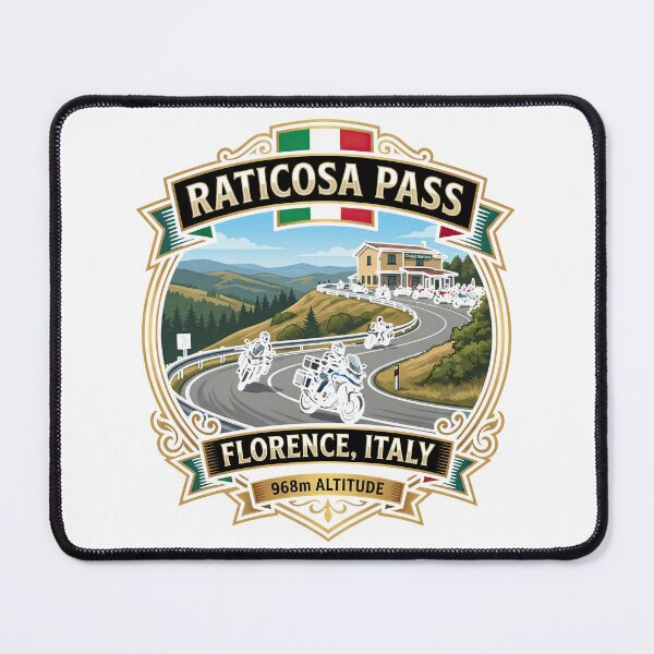 Item preview, Raticosa Pass – Passo della Raticosa – Motorcycle Road Trip Italy designed and sold by enzoade.