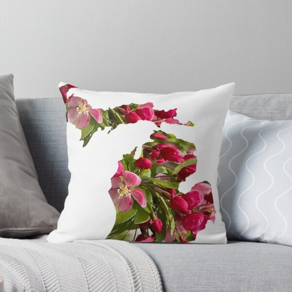 Item preview, Michigan, The Great Lake State | pink cherry blossoms  designed and sold by hollycooper.