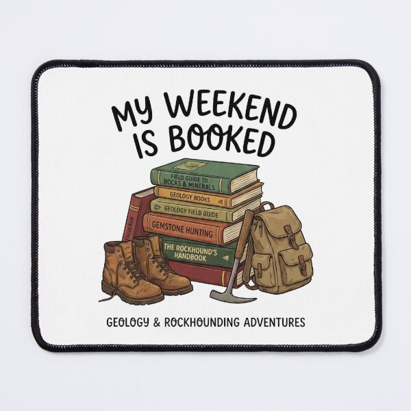 Item preview, My Weekend Is Booked Pun designed and sold by SignumShop.