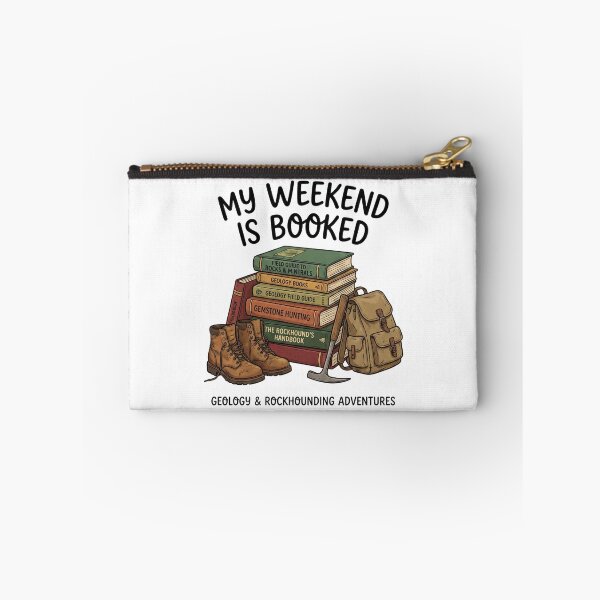 Item preview, My Weekend Is Booked Pun designed and sold by SignumShop.
