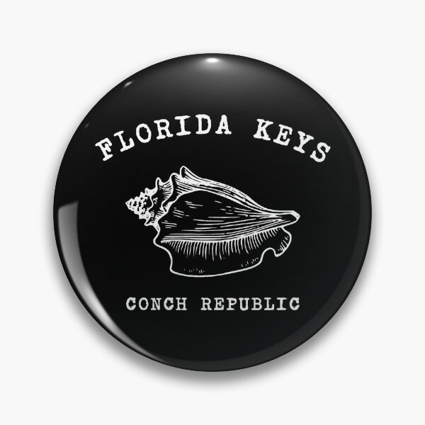 Item preview, Florida Keys - Conch Republic (with White Lettering) designed and sold by VelvetRoom.