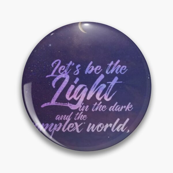 Item preview, Colorful typography with shine bright in a complex world  designed and sold by NivyasArtistry.