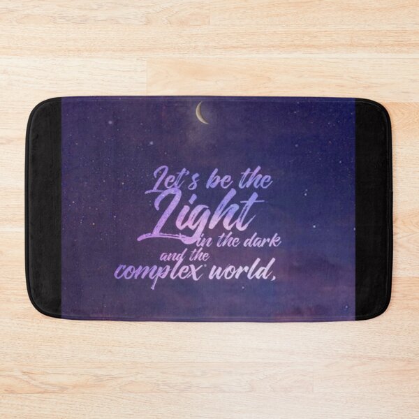Item preview, Colorful typography with shine bright in a complex world  designed and sold by NivyasArtistry.