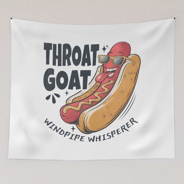 Item preview, Throat Goat - Hotdog designed and sold by RPhamily.