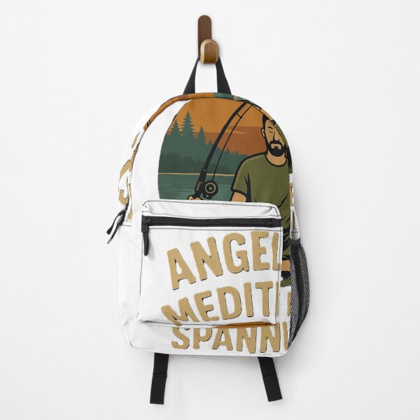 Item preview, An angler at the lake designed and sold by MerchbyDbone.