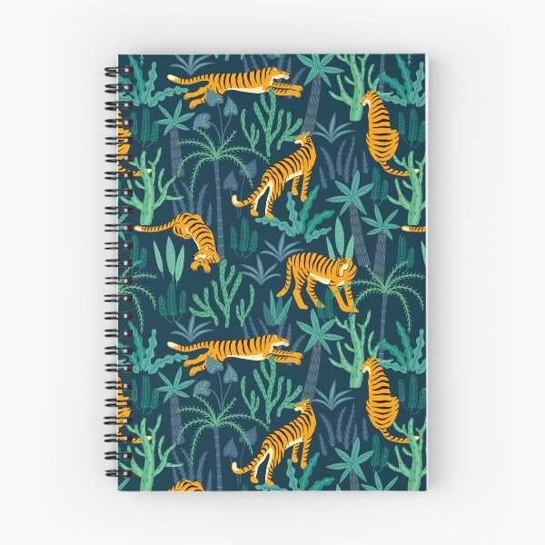 Item preview, Miami maximalist style tiger pattern decorative jungle tropical vibe  designed and sold by PG Illustration.