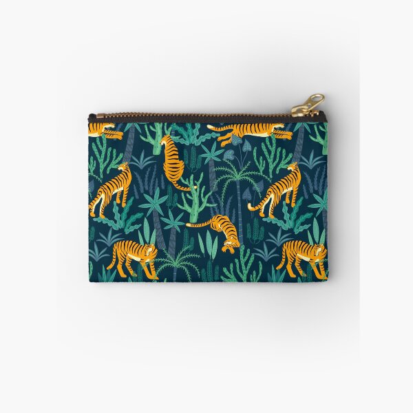 Item preview, Miami maximalist style tiger pattern decorative jungle tropical vibe  designed and sold by PG Illustration.