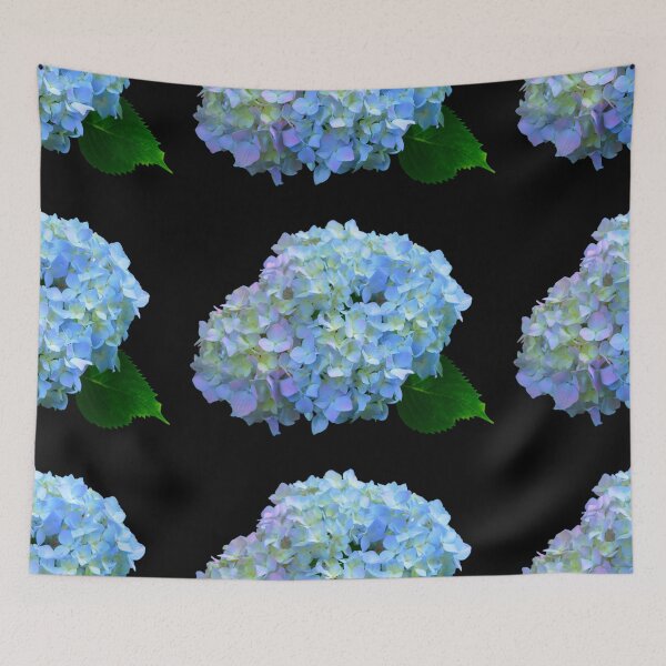Item preview, Romantic cottage floral | Blue, purple, pink hydrangeas  designed and sold by hollycooper.
