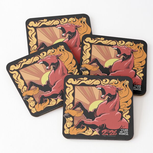 Item preview, Lunar New Year: The Fierce Fire Horse designed and sold by NinjaMonkeyZtudios.