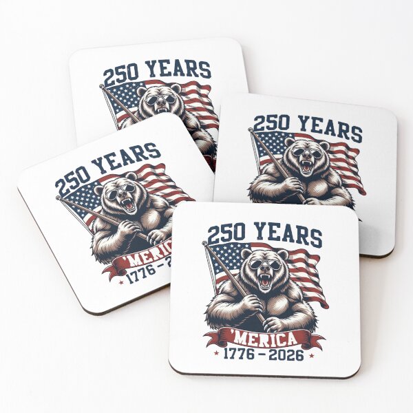 Item preview, 250 Years 'Merica 1776 - 2026 American Patriotism Independence Anniversary designed and sold by GrumpySableye.
