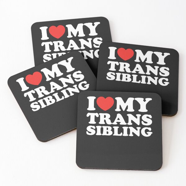 Item preview, I Love My Trans Sibling designed and sold by shitpostee.