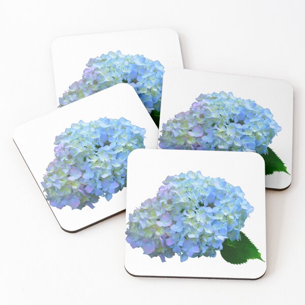 Item preview, Romantic cottage floral | Blue, purple, pink hydrangeas | cotton Candy colors designed and sold by hollycooper.