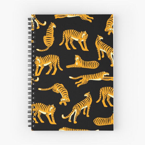 Item preview, Fifties style tiger pattern maximalist trend designed and sold by PG Illustration.