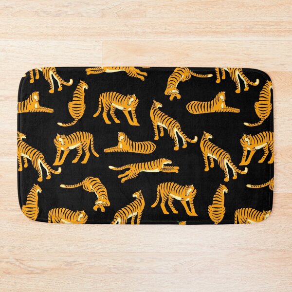 Item preview, Fifties style tiger pattern maximalist trend designed and sold by PG Illustration.