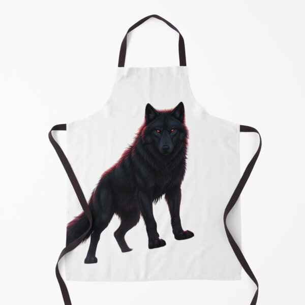 Item preview, Dark Fantasy Alpha Wolf Under Blood Moon – Gothic Wildlife Art designed and sold by NeoTeeFusion.