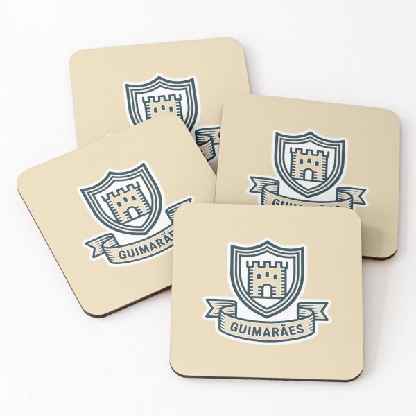 Item preview, Guimarães Portugal Heraldic Shield Vintage Sticker designed and sold by Timeless Design.