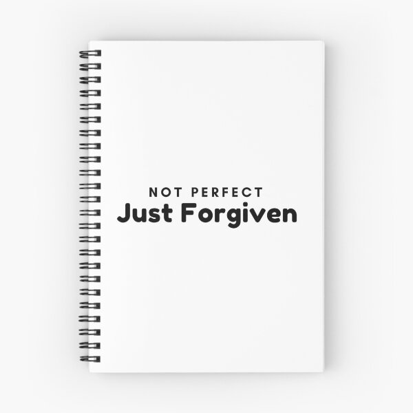 Item preview, Not Perfect, Just Forgiven designed and sold by Only-Jesus-Oficial.