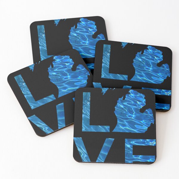 Item preview, Lake Michigan | Great Lake State | water pattern | beach life |  designed and sold by hollycooper.