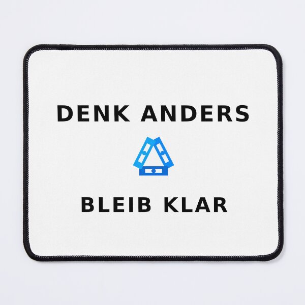 Item preview, Think differently, stay clear designed and sold by AggAverse.