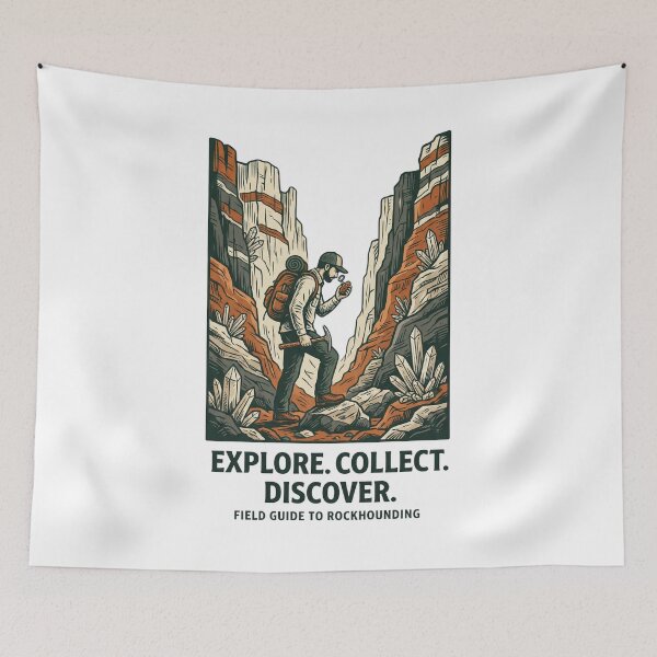 Item preview, Explore Collect Discover Woodcut designed and sold by SignumShop.