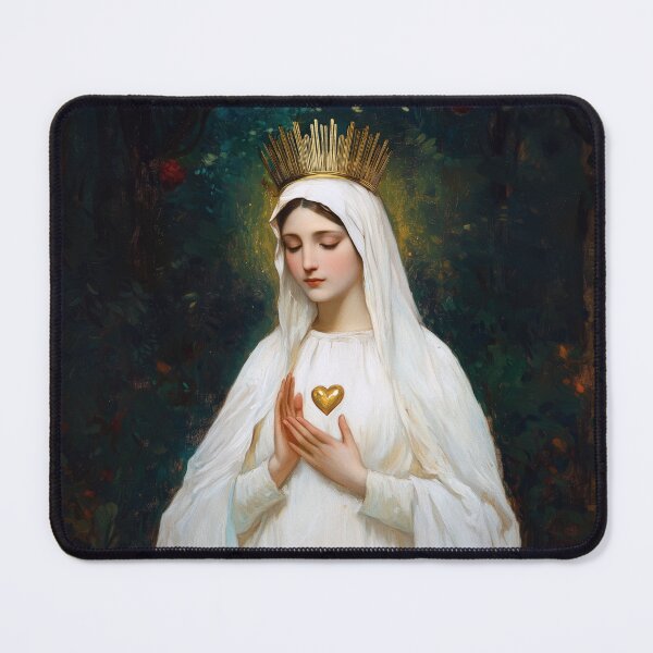 Item preview, Our Lady of Beauraing (Our Lady of the Golden Heart) designed and sold by SanctifiedSouls.