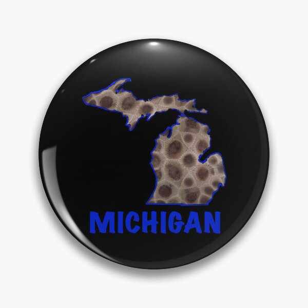 Item preview, Michigan, the Great Lake State | Petoskey stone pattern, Michigan stone designed and sold by hollycooper.