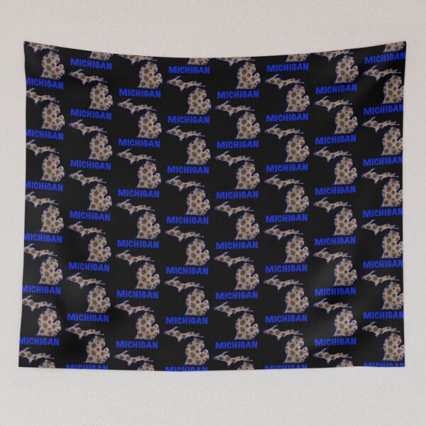 Item preview, Michigan, the Great Lake State | Petoskey stone pattern, Michigan stone designed and sold by hollycooper.