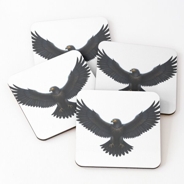 Item preview, Dark Fantasy Eagle of Storms – Powerful Gothic Wildlife Art designed and sold by NeoTeeFusion.