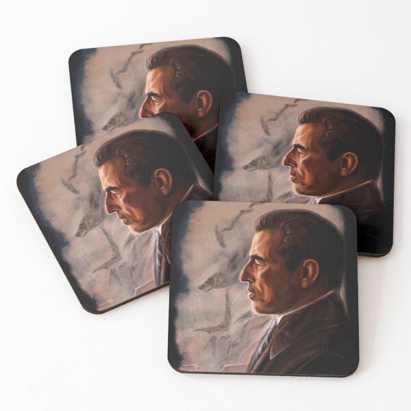 Item preview, Claes Bang Dracula, hand painted portrait designed and sold by AK-Hevonen.