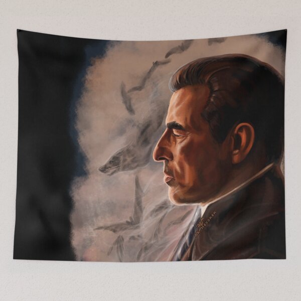 Item preview, Claes Bang Dracula, hand painted portrait designed and sold by AK-Hevonen.
