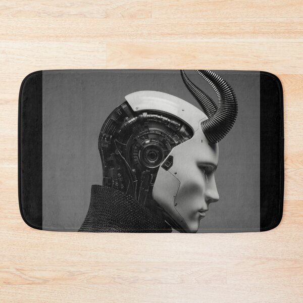 Item preview, Evil Artificial Intelligence Robot – Dark AI Devil Tech Design designed and sold by WordPlayStudio.