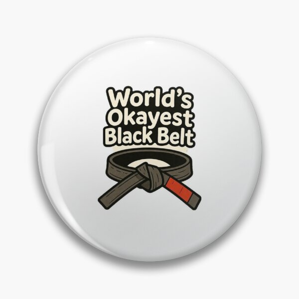 Item preview, World's Okayest Black Belt '26 designed and sold by jonathanejordan.