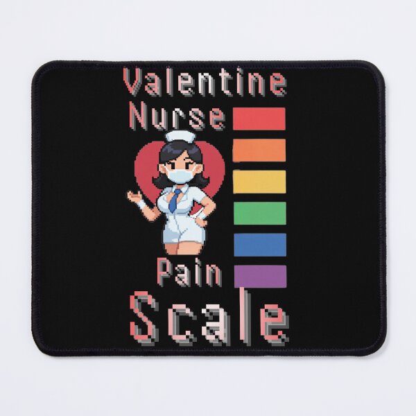 Item preview, Gaming Nurse Vibes Pain Scale in Pixels Valentine’s Must-Have Apparel! designed and sold by Creative-Sanc.